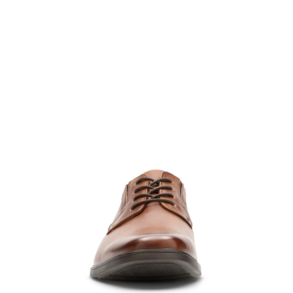 CLARKS</br>Ανδρικά Δετά Παπούτσια Ταμπά Δέρμα TILDEN PLAIN Clarks CLARKS</br>Ανδρικά Δετά Παπούτσια Ταμπά Δέρμα TILDEN PLAIN Clarks