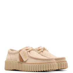 Γυναικεία Casual Παπούτσια Εκρού Suede TORHILL BEE Clarks