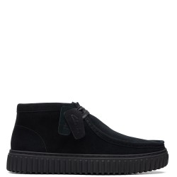 Ανδρικά Μποτάκια Μαύρο Suede TORHILL HI Clarks