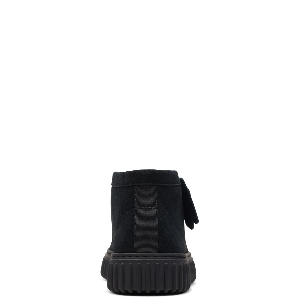 CLARKS</br>Ανδρικά Μποτάκια Μαύρο Suede TORHILL HI Clarks CLARKS</br>Ανδρικά Μποτάκια Μαύρο Suede TORHILL HI Clarks