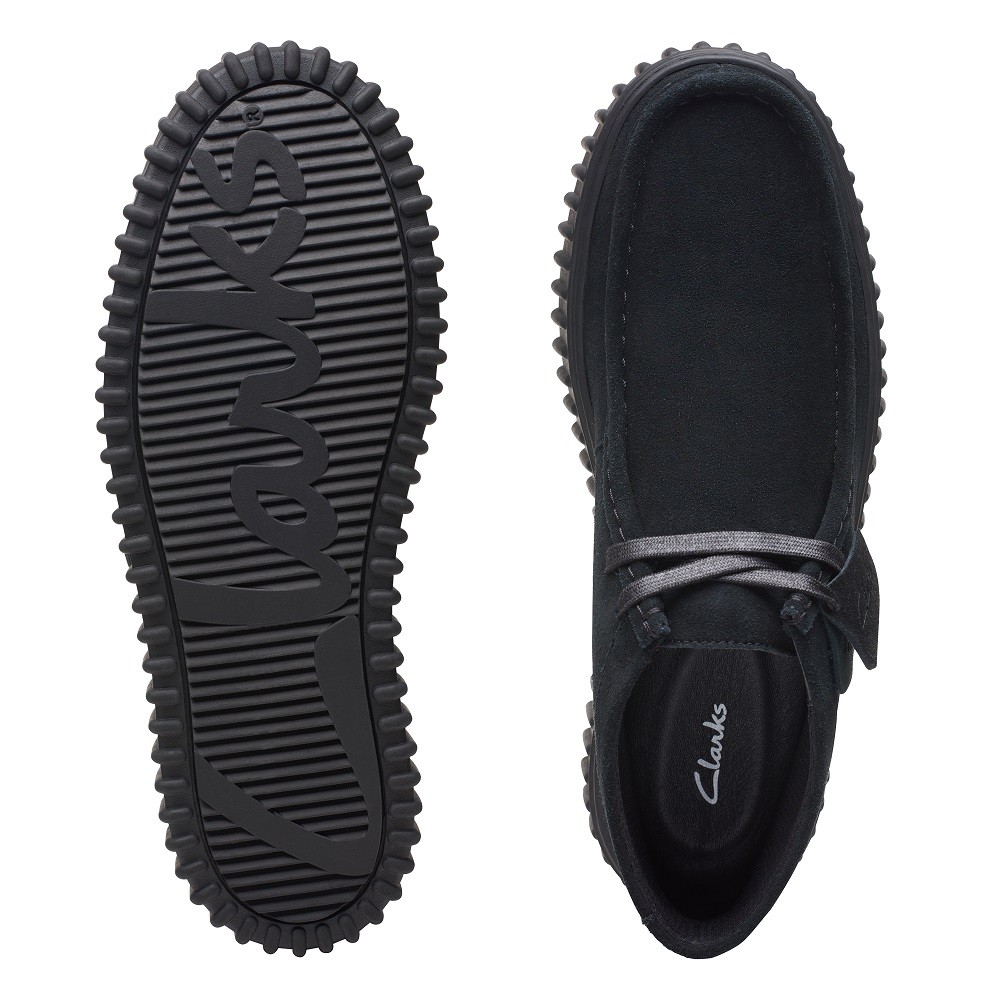CLARKS</br>Ανδρικά Μποτάκια Μαύρο Suede TORHILL HI Clarks CLARKS</br>Ανδρικά Μποτάκια Μαύρο Suede TORHILL HI Clarks