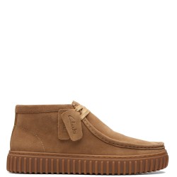 Ανδρικά Μποτάκια Μπεζ Suede TORHILL HI Clarks