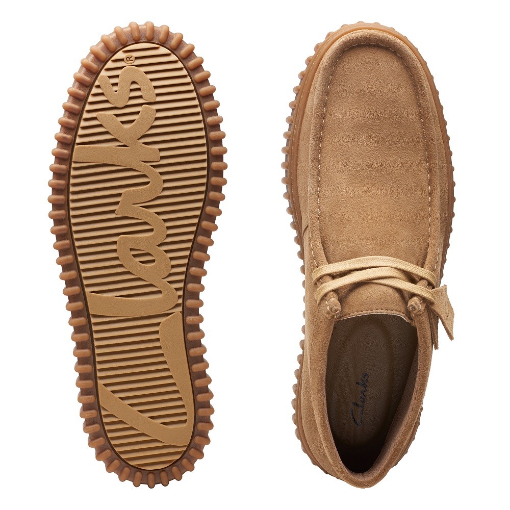CLARKS</br>Ανδρικά Μποτάκια Μπεζ Suede TORHILL HI Clarks CLARKS</br>Ανδρικά Μποτάκια Μπεζ Suede TORHILL HI Clarks