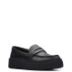 CLARKS</br>Γυναικεία Μοκασίνια Μαύρο Δέρμα TORHILL PENNY CLARKS</br>Γυναικεία Μοκασίνια Μαύρο Δέρμα TORHILL PENNY
