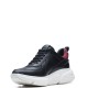 CLARKS</br>Γυναικεία Sneakers Μαύρο Δέρμα TRICOMET RUN Clarks CLARKS</br>Γυναικεία Sneakers Μαύρο Δέρμα TRICOMET RUN Clarks