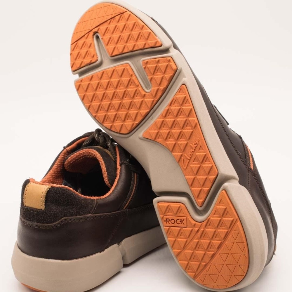 CLARKS</br>Ανδρικά Δετά Παπούτσια Καφέ Δέρμα Gore-Tex® TRIMAN LO GTX Clarks CLARKS</br>Ανδρικά Δετά Παπούτσια Καφέ Δέρμα Gore-Tex® TRIMAN LO GTX Clarks