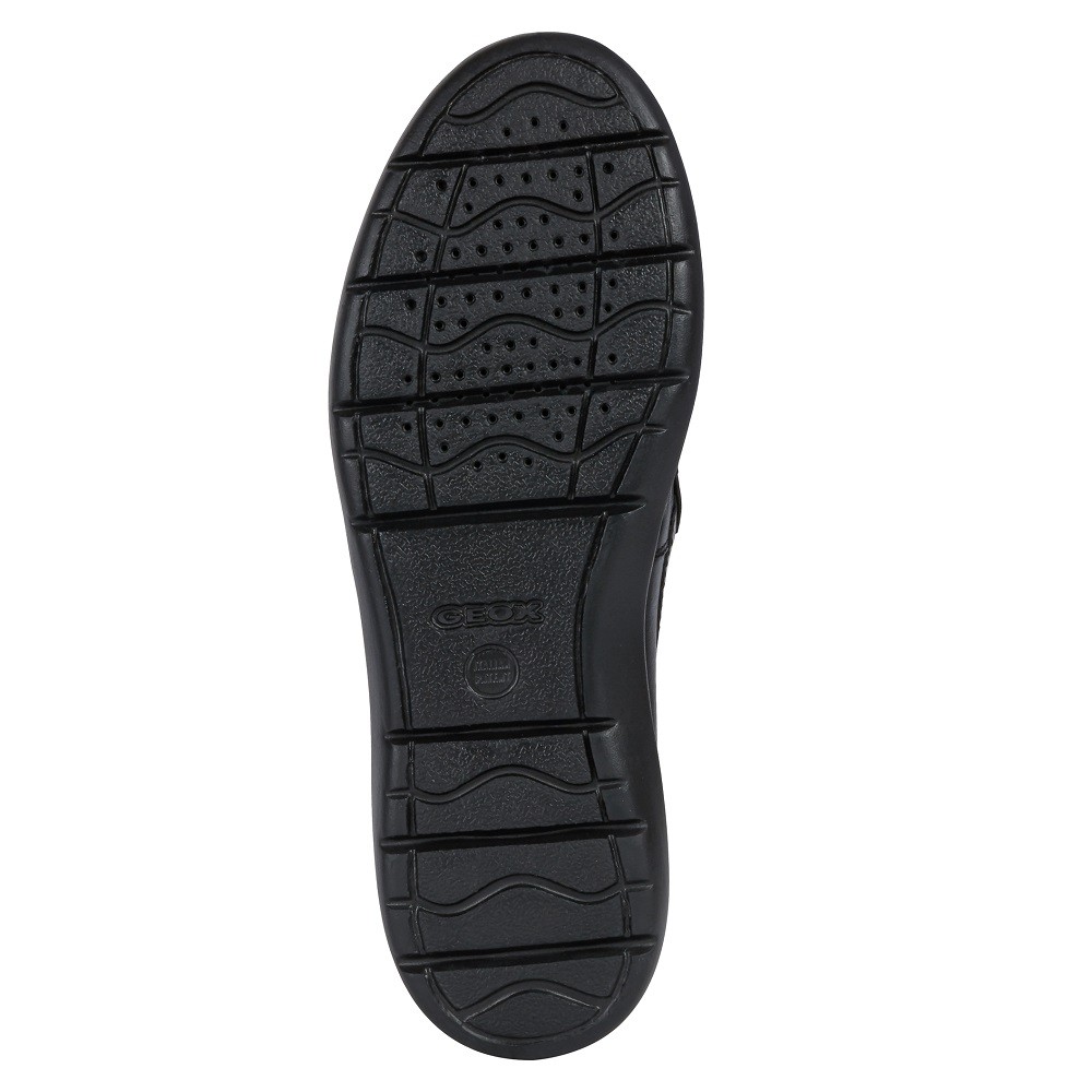 GEOX</br>Ανδρικά Μοκασίνια Μαύρο Δέρμα LEITAN E U043QE 00085 C9999 Geox GEOX</br>Ανδρικά Μοκασίνια Μαύρο Δέρμα LEITAN E U043QE 00085 C9999 Geox