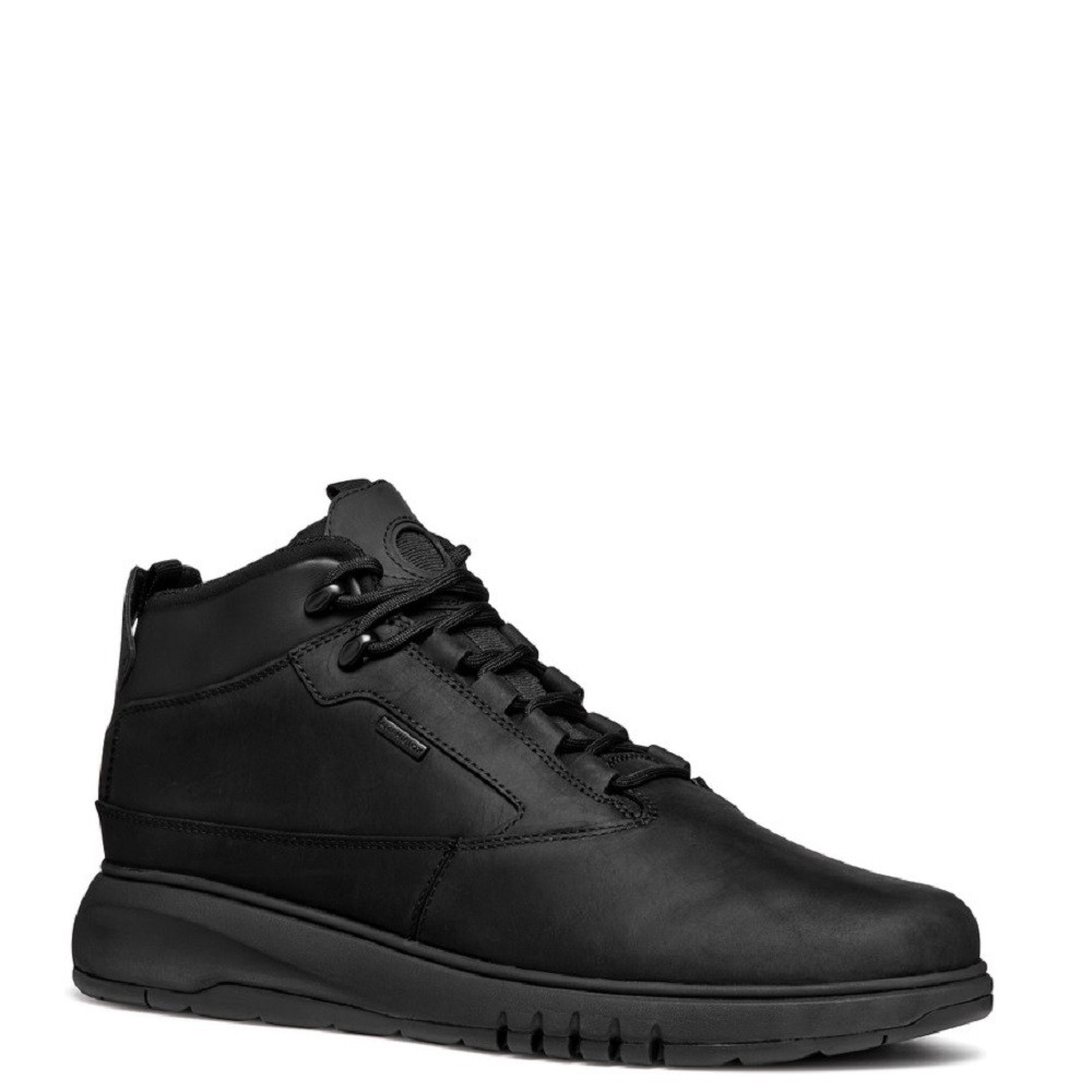 GEOX</br>Ανδρικά Μποτάκια Μαύρο Δέρμα Nubuck Waterproof AERANTIS 4X4 B ABAX A U04APA 000FF C9999 Geox GEOX</br>Ανδρικά Μποτάκια Μαύρο Δέρμα Nubuck Waterproof AERANTIS 4X4 B ABAX A U04APA 000FF C9999 Geox