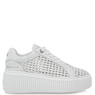 Γυναικεία Sneakers Λευκό Πλεκτό 2141-51EX07 Renato Garini