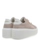 RENATO GARINI</br>Γυναικεία Sneakers Μπεζ Canvas Λευκό 2141-51EX29 Renato Garini RENATO GARINI</br>Γυναικεία Sneakers Μπεζ Canvas Λευκό 2141-51EX29 Renato Garini