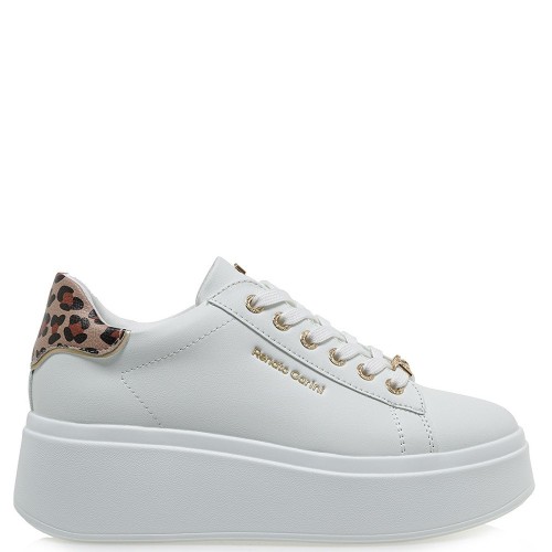 Γυναικεία Sneakers Λευκό Λεοπάρ 88-51EX58 Renato Garini