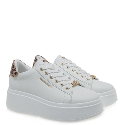 Γυναικεία Sneakers Λευκό Λεοπάρ 88-51EX58 Renato Garini