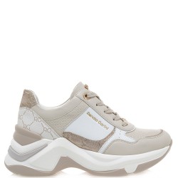 Γυναικεία Sneakers Off White Πλατίνα Φίδι 106-51EX62 Renato Garini