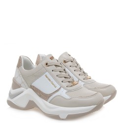 Γυναικεία Sneakers Off White Πλατίνα Φίδι 106-51EX62 Renato Garini