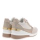 RENATO GARINI</br>Γυναικεία Sneakers Μπεζ Πλατίνα Φίδι 34-51EX61 Renato Garini RENATO GARINI</br>Γυναικεία Sneakers Μπεζ Πλατίνα Φίδι 34-51EX61 Renato Garini