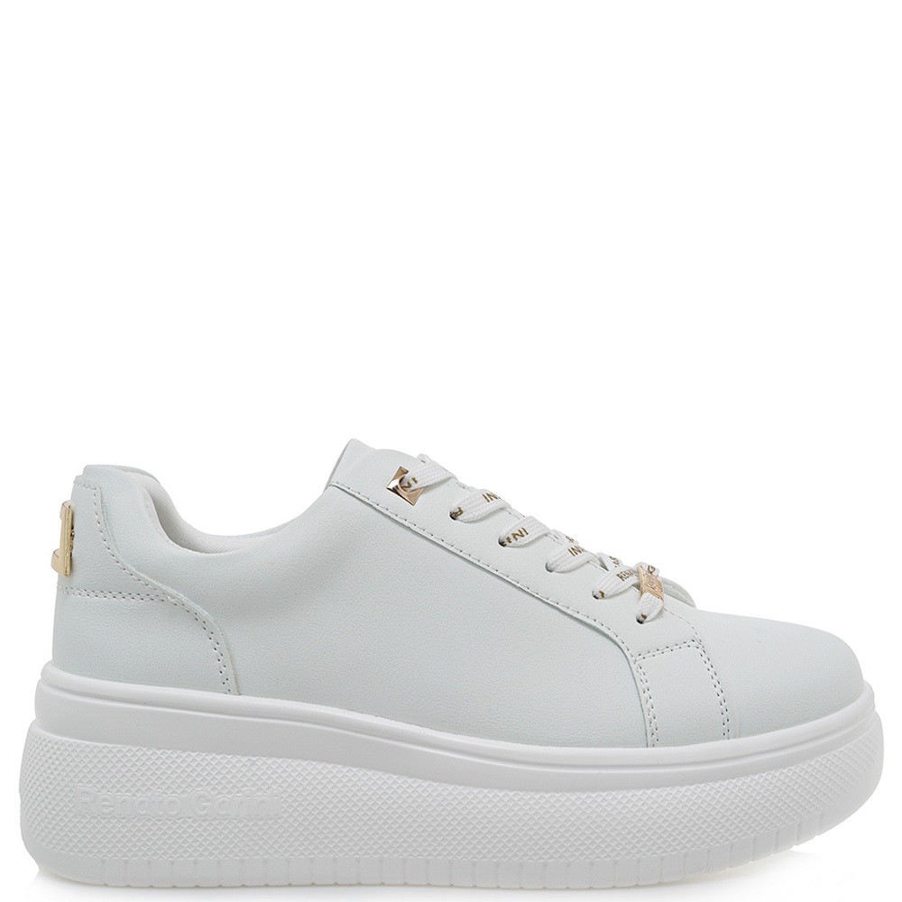 RENATO GARINI</br>Γυναικεία Sneakers Λευκό Πλατίνα 2151-51EX31 Renato Garini RENATO GARINI</br>Γυναικεία Sneakers Λευκό Πλατίνα 2151-51EX31 Renato Garini