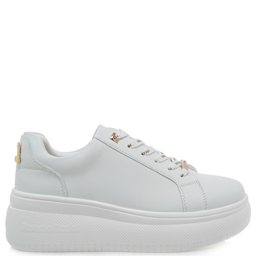 Γυναικεία Sneakers Λευκό Πλατίνα 2151-51EX31 Renato Garini Γυναικεία Sneakers Λευκό Πλατίνα 2151-51EX31 Renato Garini