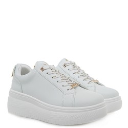 Γυναικεία Sneakers Λευκό Πλατίνα 2151-51EX31 Renato Garini