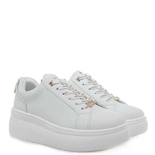 Γυναικεία Sneakers Λευκό Πλατίνα 2151-51EX31 Renato Garini Γυναικεία Sneakers Λευκό Πλατίνα 2151-51EX31 Renato Garini