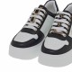 RENATO GARINI</br>Γυναικεία Sneakers Λευκό Μαύρο 88-51EX55 Renato Garini RENATO GARINI</br>Γυναικεία Sneakers Λευκό Μαύρο 88-51EX55 Renato Garini