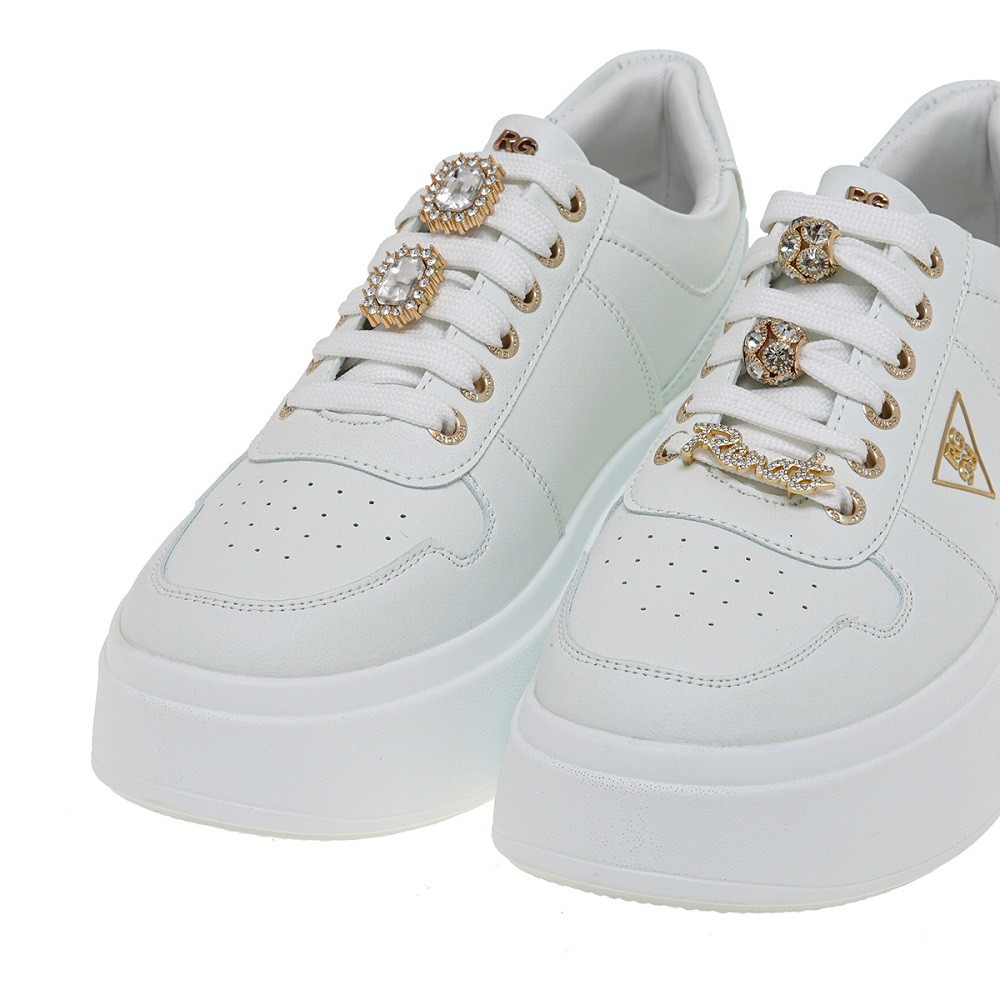 RENATO GARINI</br>Γυναικεία Sneakers Λευκό 88-51EX55 Renato Garini RENATO GARINI</br>Γυναικεία Sneakers Λευκό 88-51EX55 Renato Garini