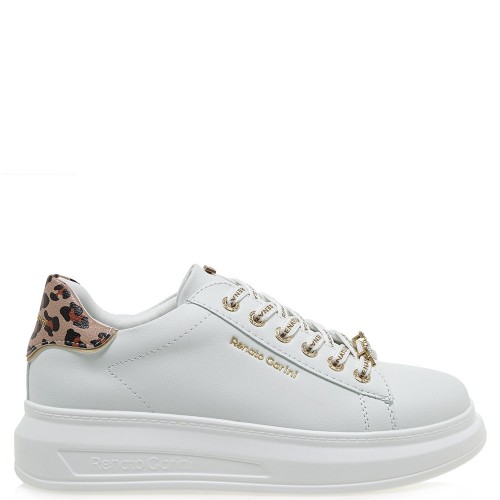Γυναικεία Sneakers Λευκό Λεοπάρ 2148-51EX73 Renato Garini Γυναικεία Sneakers Λευκό Λεοπάρ 2148-51EX73 Renato Garini