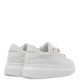 RENATO GARINI</br>Γυναικεία Sneakers Λευκό Στάμπα Χρυσό 66-51EX02 Renato Garini RENATO GARINI</br>Γυναικεία Sneakers Λευκό Στάμπα Χρυσό 66-51EX02 Renato Garini