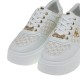 RENATO GARINI</br>Γυναικεία Sneakers Λευκό Πλατίνα Στάμπα 88-51EX56 Renato Garini RENATO GARINI</br>Γυναικεία Sneakers Λευκό Πλατίνα Στάμπα 88-51EX56 Renato Garini