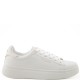 RENATO GARINI</br>Γυναικεία Sneakers Λευκό Λευκό Πλατίνα Στάμπα NEW 21VW2016-3 Renato Garini RENATO GARINI</br>Γυναικεία Sneakers Λευκό Λευκό Πλατίνα Στάμπα NEW 21VW2016-3 Renato Garini
