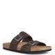 GEOX</br>Ανδρικές Παντόφλες Καφέ Δέρμα Nubuck SANDAL GHITA B U159VB 00032 C6024 Geox