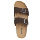 GEOX</br>Ανδρικές Παντόφλες Καφέ Δέρμα Nubuck SANDAL GHITA B U159VB 00032 C6024 Geox