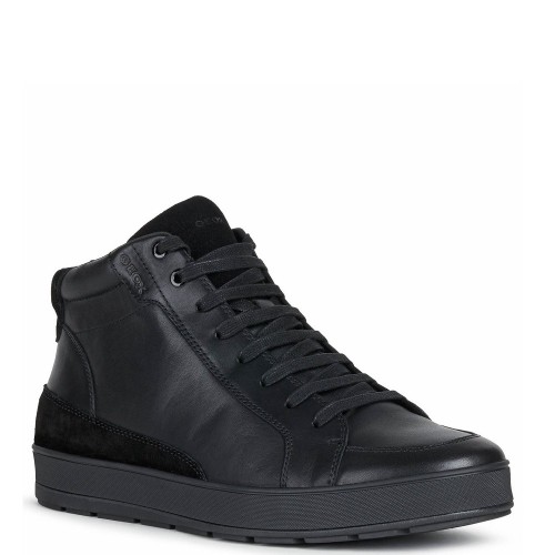 Ανδρικά Μποτάκια Μαύρο Δέρμα ARIAM B U165QB 00043 C9999 Geox Ανδρικά Μποτάκια Μαύρο Δέρμα ARIAM B U165QB 00043 C9999 Geox