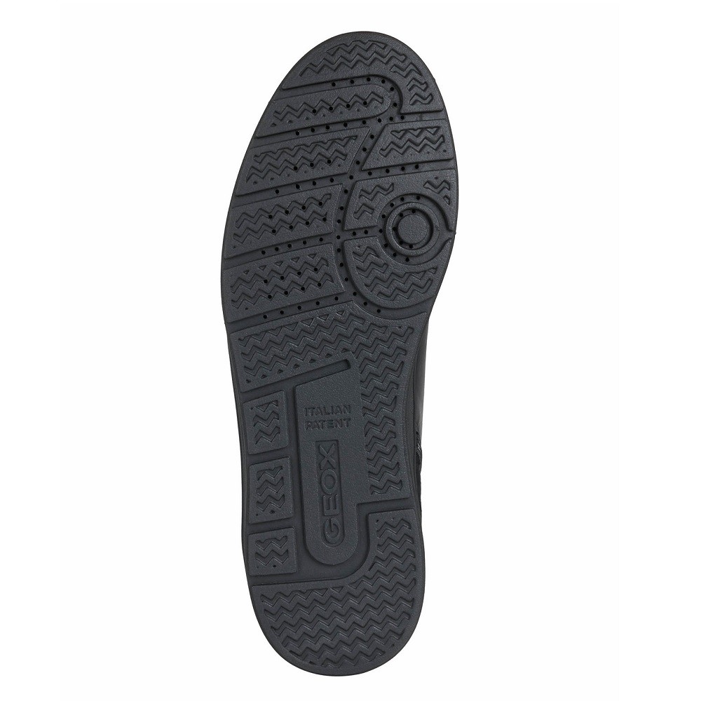 GEOX</br>Ανδρικά Μποτάκια Μαύρο Δέρμα ARIAM B U165QB 00043 C9999 Geox