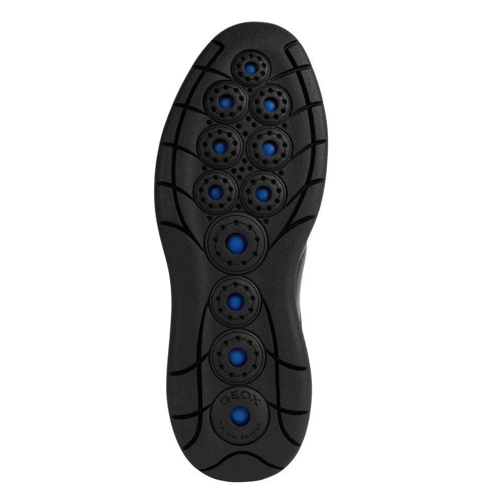 GEOX</br>Ανδρικά Sneakers Μαύρο Δέρμα SPHERICA EC2 U16BXC 000LM C9999 Geox GEOX</br>Ανδρικά Sneakers Μαύρο Δέρμα SPHERICA EC2 U16BXC 000LM C9999 Geox