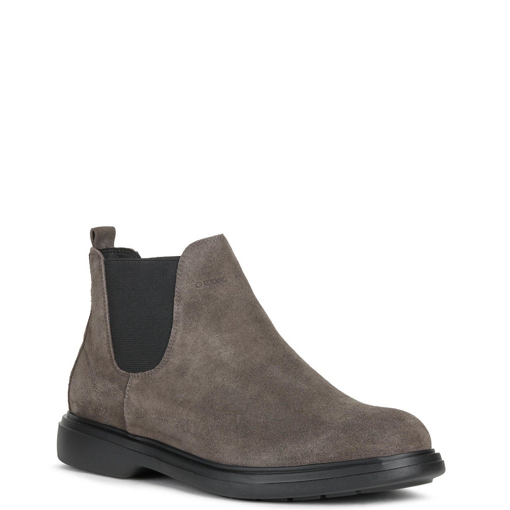 GEOX</br>Ανδρικά Μποτάκια Γκρι Suede Chelsea OTTAVIO C U16DCC 00022 C6372 Geox GEOX</br>Ανδρικά Μποτάκια Γκρι Suede Chelsea OTTAVIO C U16DCC 00022 C6372 Geox