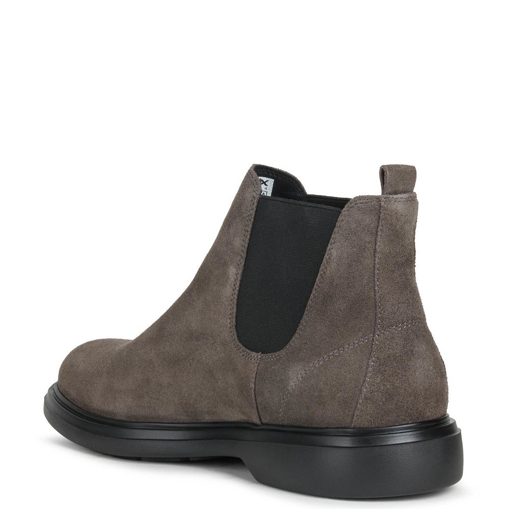 GEOX</br>Ανδρικά Μποτάκια Γκρι Suede Chelsea OTTAVIO C U16DCC 00022 C6372 Geox GEOX</br>Ανδρικά Μποτάκια Γκρι Suede Chelsea OTTAVIO C U16DCC 00022 C6372 Geox