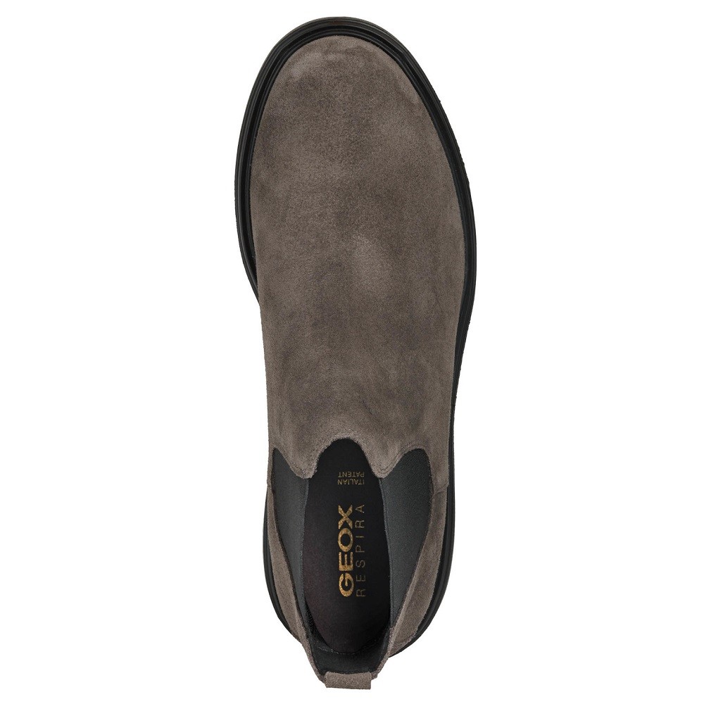 GEOX</br>Ανδρικά Μποτάκια Γκρι Suede Chelsea OTTAVIO C U16DCC 00022 C6372 Geox GEOX</br>Ανδρικά Μποτάκια Γκρι Suede Chelsea OTTAVIO C U16DCC 00022 C6372 Geox