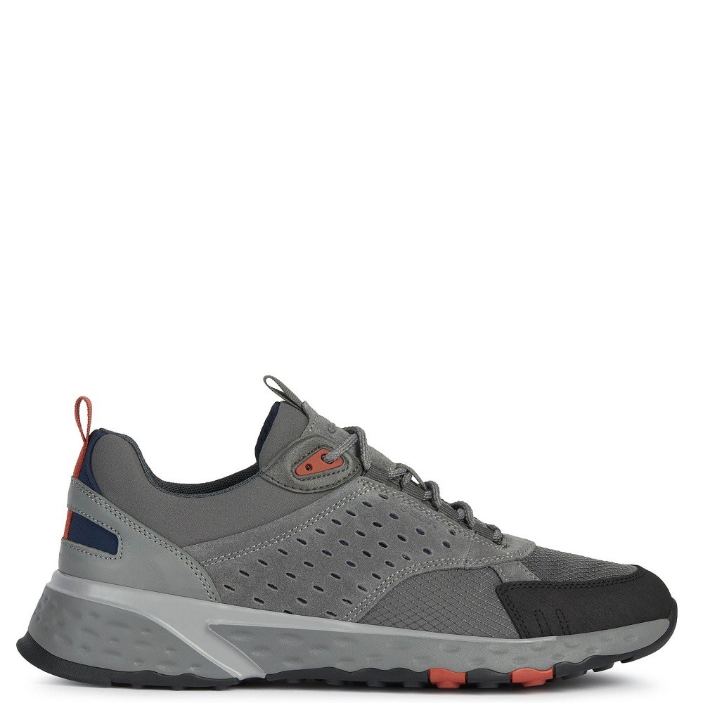 GEOX</br>Ανδρικά Sneakers Γκρι STERRATO A U25ECA 02211 C1006 Geox GEOX</br>Ανδρικά Sneakers Γκρι STERRATO A U25ECA 02211 C1006 Geox