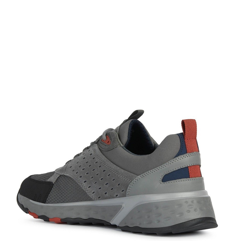 GEOX</br>Ανδρικά Sneakers Γκρι STERRATO A U25ECA 02211 C1006 Geox GEOX</br>Ανδρικά Sneakers Γκρι STERRATO A U25ECA 02211 C1006 Geox