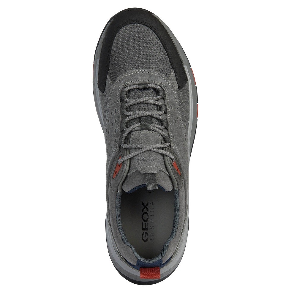 GEOX</br>Ανδρικά Sneakers Γκρι STERRATO A U25ECA 02211 C1006 Geox GEOX</br>Ανδρικά Sneakers Γκρι STERRATO A U25ECA 02211 C1006 Geox