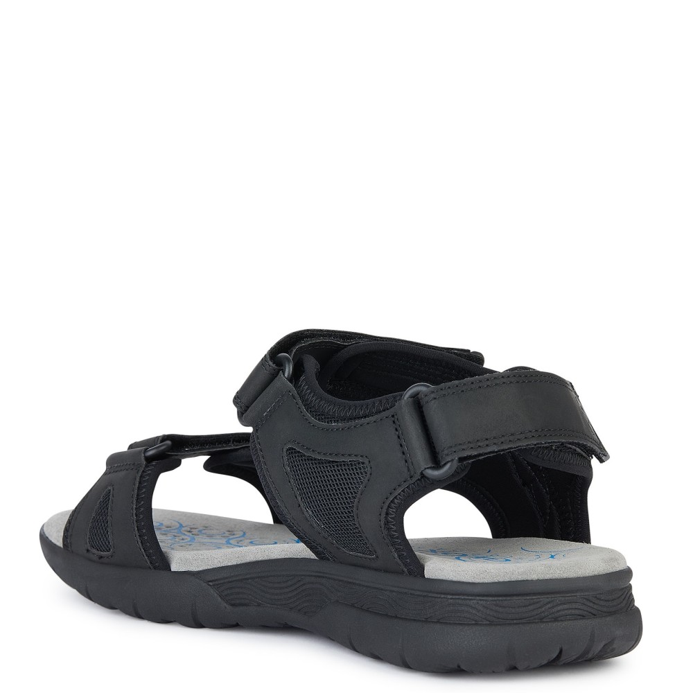 GEOX</br>Ανδρικά Πέδιλα Μαύρο SPHERICA EC5 A U25ELA 0BC14 C9999 Geox GEOX</br>Ανδρικά Πέδιλα Μαύρο SPHERICA EC5 A U25ELA 0BC14 C9999 Geox