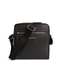 Ανδρική Τσάντα Crossbody Μαύρο Δέρμα U25J8A 00046 C9997 Geox