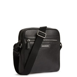 Ανδρική Τσάντα Crossbody Μαύρο Δέρμα U25J8A 00046 C9997 Geox