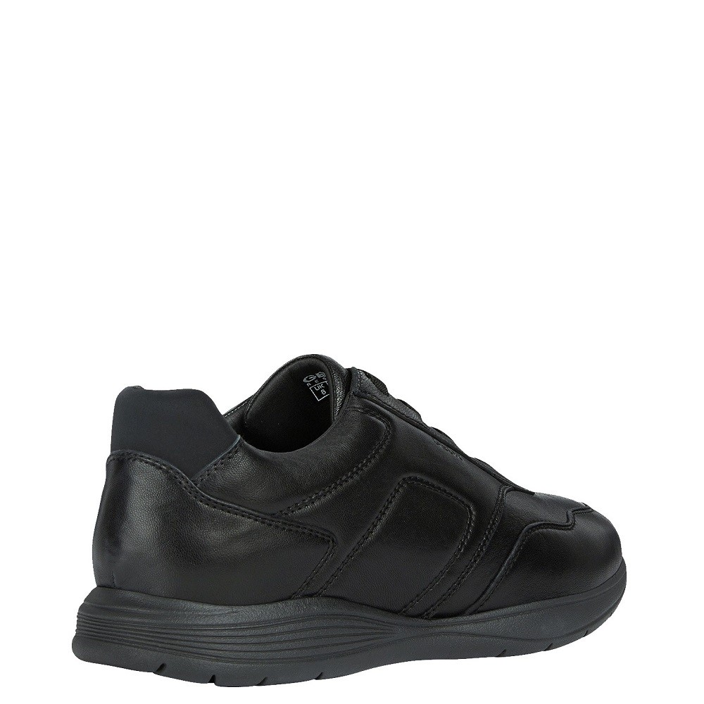GEOX</br>Ανδρικά Sneakers Μαύρο Δέρμα SPHERICA EC2 U26BXA 000LM C9999 Geox GEOX</br>Ανδρικά Sneakers Μαύρο Δέρμα SPHERICA EC2 U26BXA 000LM C9999 Geox