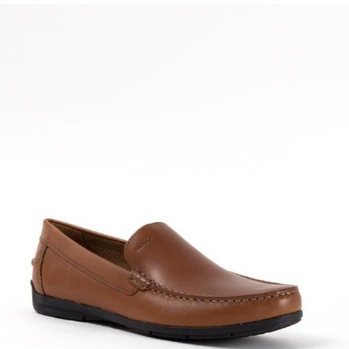 Ανδρικά Μοκασίνια Κονιάκ Δέρμα SIRON A U32Q3A 00043 C6001 Geox Ανδρικά Μοκασίνια Κονιάκ Δέρμα SIRON A U32Q3A 00043 C6001 Geox
