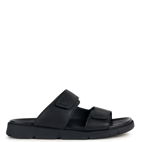 Ανδρικές Παντόφλες Μαύρο Δέρμα XAND 2S B U35BGB 00085 C9999 Geox Ανδρικές Παντόφλες Μαύρο Δέρμα XAND 2S B U35BGB 00085 C9999 Geox