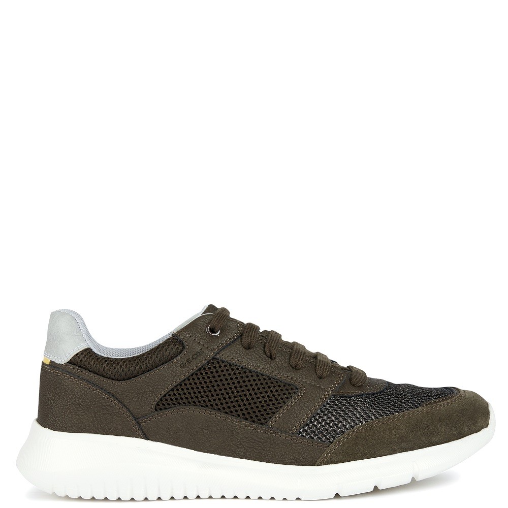 GEOX</br>Ανδρικά Sneakers Χακί MONREALE B U35BVB 0EK14 C3009 Geox GEOX</br>Ανδρικά Sneakers Χακί MONREALE B U35BVB 0EK14 C3009 Geox