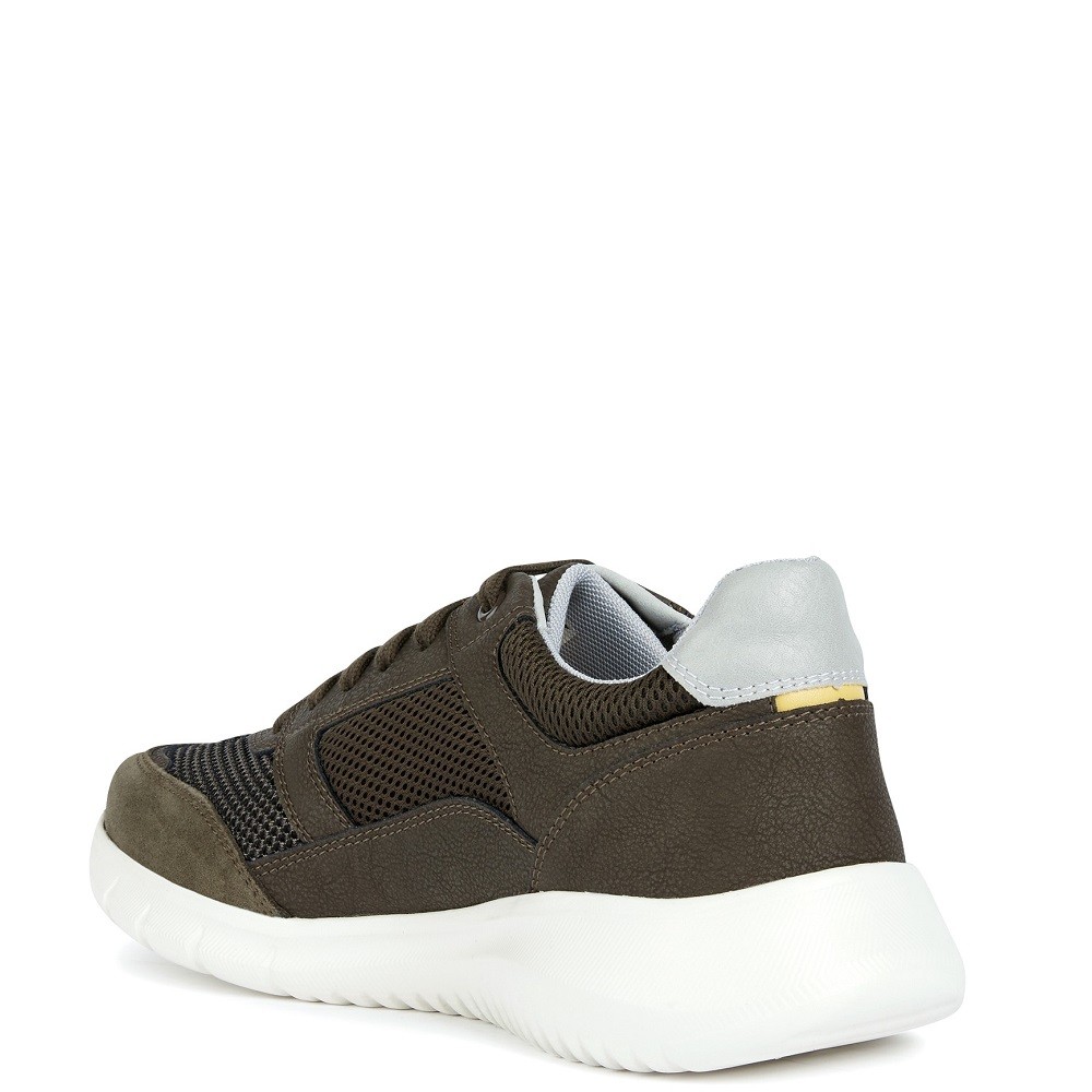GEOX</br>Ανδρικά Sneakers Χακί MONREALE B U35BVB 0EK14 C3009 Geox GEOX</br>Ανδρικά Sneakers Χακί MONREALE B U35BVB 0EK14 C3009 Geox