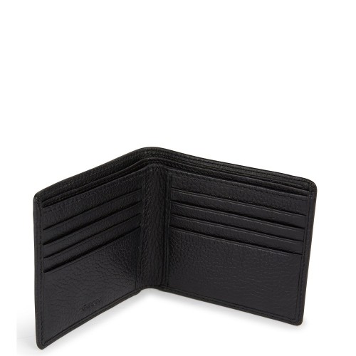 Ανδρικό Πορτοφόλι Μαύρο Δέρμα U35JFB 00046 C9997 Geox