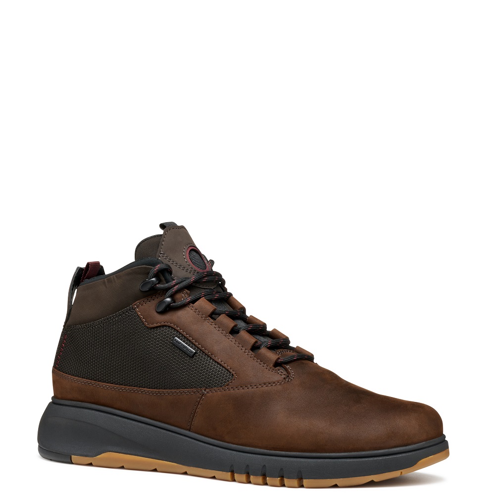 GEOX</br>Ανδρικά Μποτάκια Καφέ Δέρμα Waterproof AERANTIS 4X4 B ABX A U36APA 04511 C6006 Geox GEOX</br>Ανδρικά Μποτάκια Καφέ Δέρμα Waterproof AERANTIS 4X4 B ABX A U36APA 04511 C6006 Geox